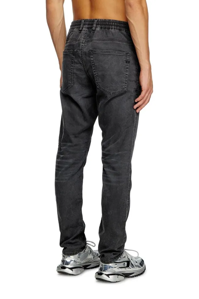 Men Diesel Jeans Regular 2030 DKrooley Joggjeans 09J75 Black Men Diesel Jeans Regular 2030 DKrooley Joggjeans 09J75 Black