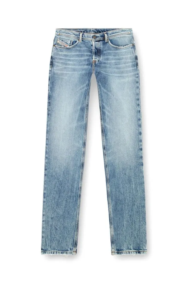 Men Diesel Jeans Regular Jeans 2023 DFinitive 09J54 Medium Blue Men Diesel Jeans Regular Jeans 2023 DFinitive 09J54 Medium Blue