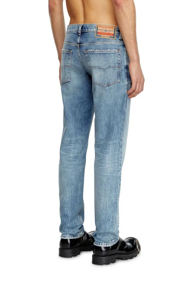 Men Diesel Jeans Regular Jeans 2023 DFinitive 09J54 Medium Blue Men Diesel Jeans Regular Jeans 2023 DFinitive 09J54 Medium Blue