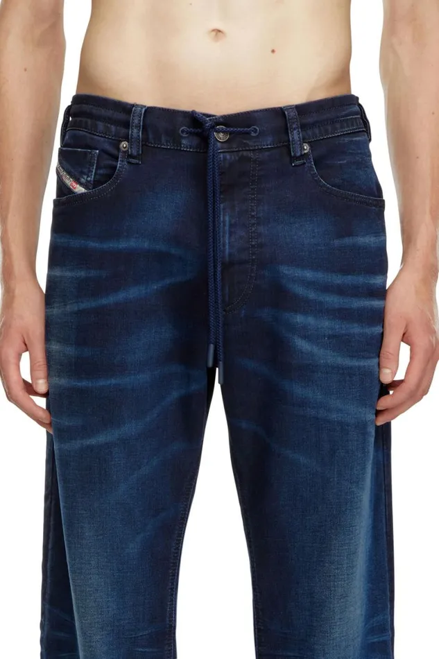 Men Diesel Jeans Relaxed 2080 DReel Joggjeans 09J35 Dark Blue Men Diesel Jeans Relaxed 2080 DReel Joggjeans 09J35 Dark Blue