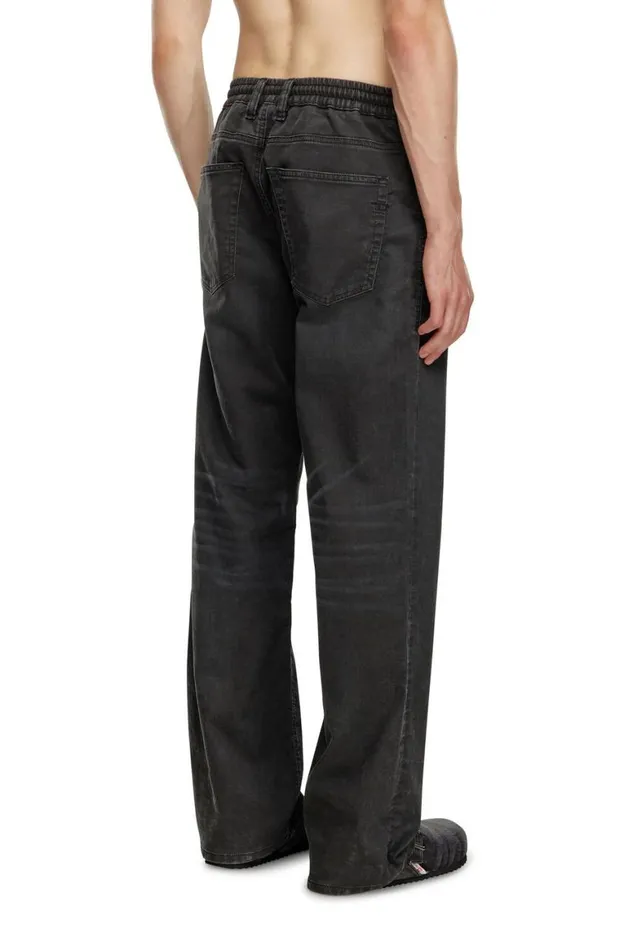 Men Diesel Jeans Relaxed 2080 DReel Joggjeans 09J75 Blackdark Grey Men Diesel Jeans Relaxed 2080 DReel Joggjeans 09J75 Blackdark Grey