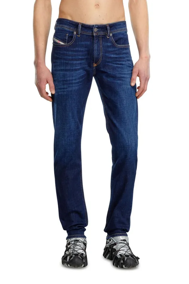 Men Diesel Jeans Skinny Jeans 1979 Sleenker 09J17 Dark Blue Men Diesel Jeans Skinny Jeans 1979 Sleenker 09J17 Dark Blue