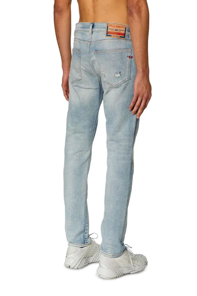 Men Diesel Jeans Slim Jeans 2019 DStrukt E9B40 Light Blue Men Diesel Jeans Slim Jeans 2019 DStrukt E9B40 Light Blue