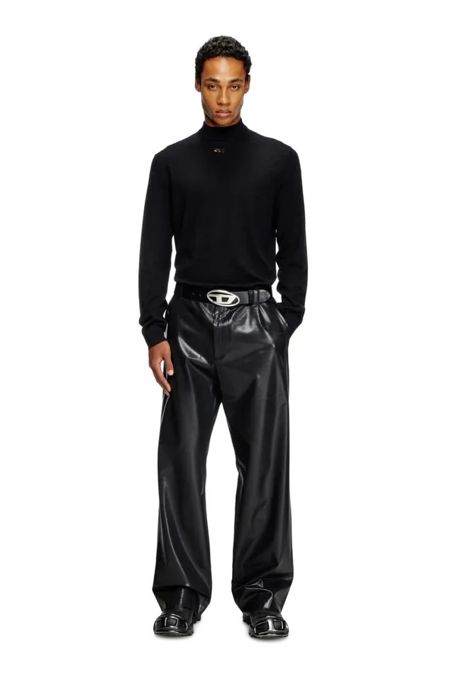 Men Diesel Knitwear KGIL Black
