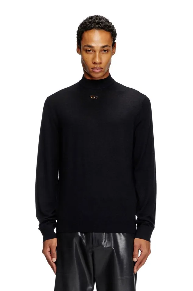 Men Diesel Knitwear KGIL Black Men Diesel Knitwear KGIL Black