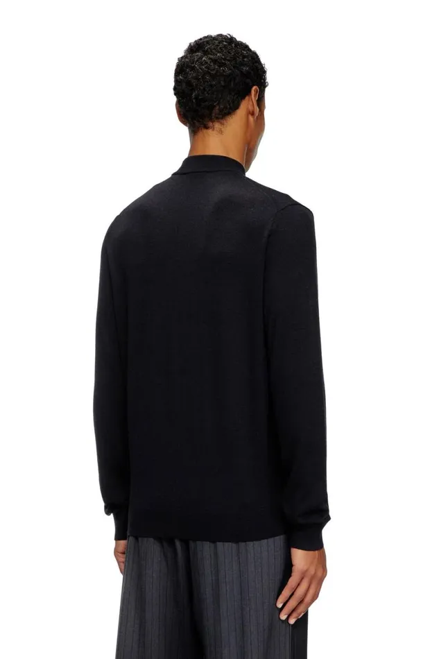 Men Diesel Knitwear KGIL Black Men Diesel Knitwear KGIL Black