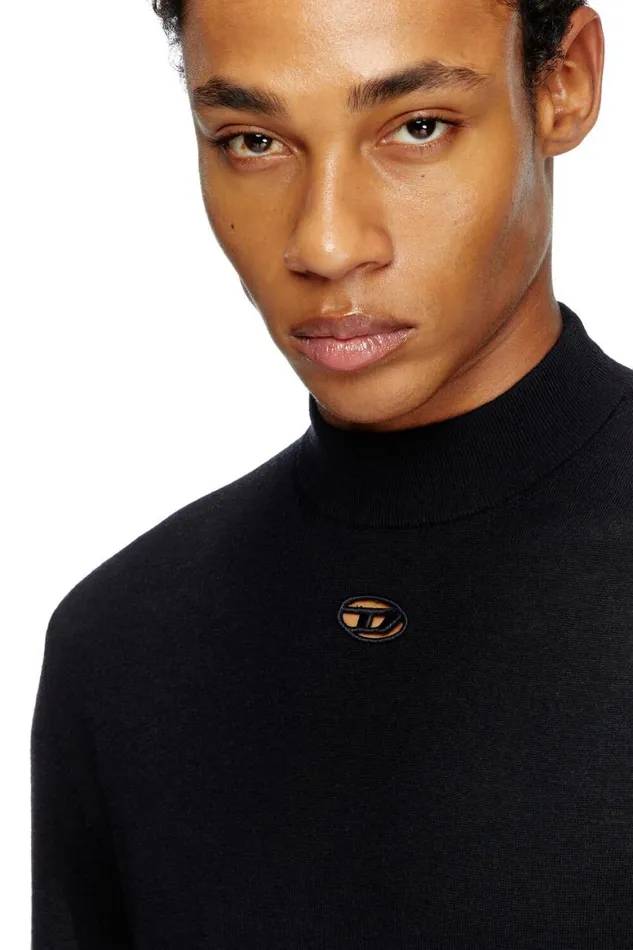 Men Diesel Knitwear KGIL Black Men Diesel Knitwear KGIL Black