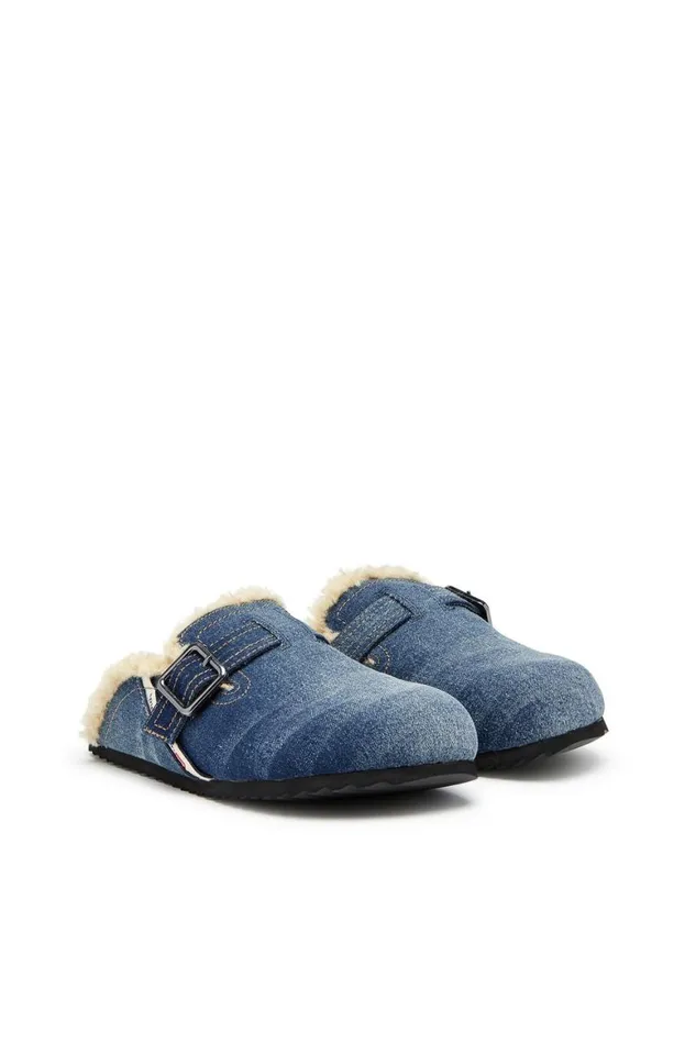 Men Diesel Rubber Slides DWOODSTOCK X Blue Men Diesel Rubber Slides DWOODSTOCK X Blue