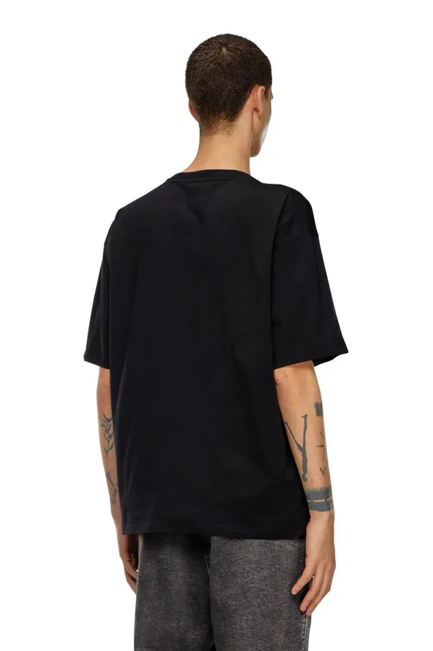 Men Diesel TShirts and Polos TBOXTDIV Black Men Diesel TShirts and Polos TBOXTDIV Black