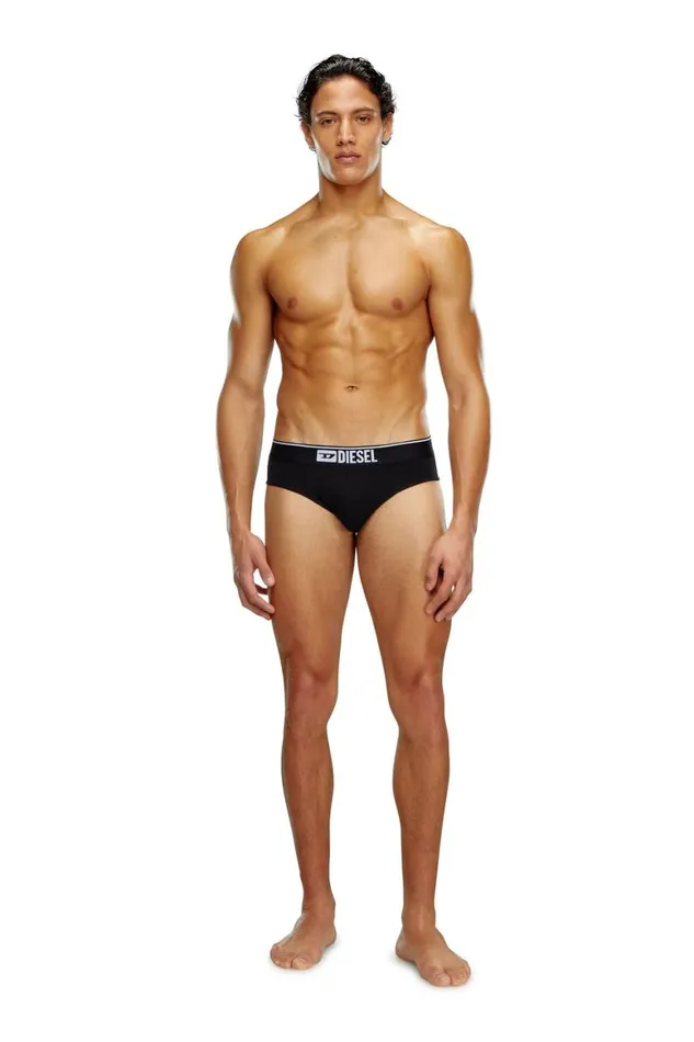 Men Diesel Underwear UMBRANDRETHREEPACK Black