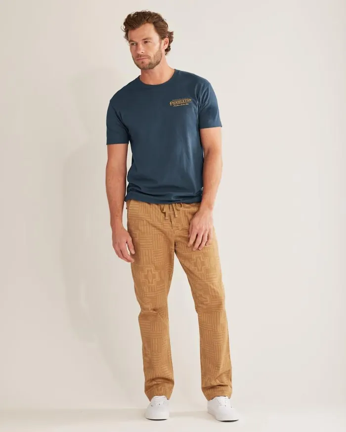 Men HERITAGE VINTAGE LOGO TEE Indigogold Pendleton Tees and Sweatshirts