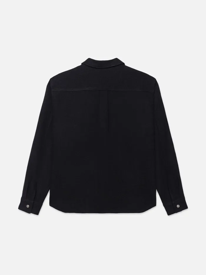 Men Jackets and Coats FRAME Textured Overshirt Jacket 8212 Dark Navy Men Jackets and Coats FRAME Textured Overshirt Jacket 8212 Dark Navy