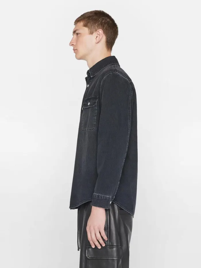 Men Jackets and Shirts FRAME Denim Shirt 8212 Cityscape Men Jackets and Shirts FRAME Denim Shirt 8212 Cityscape