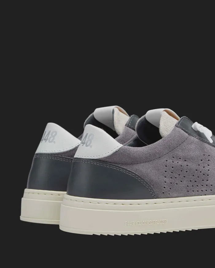 Men Low Tops P448 Soho Grey