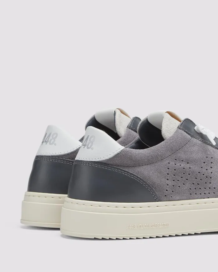 Men Low Tops P448 Soho Grey