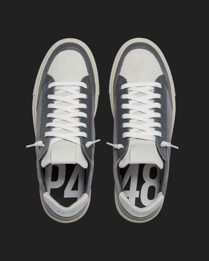 Men Low Tops P448 Soho Grey