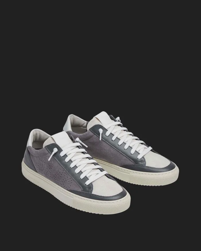 Men Low Tops P448 Soho Grey