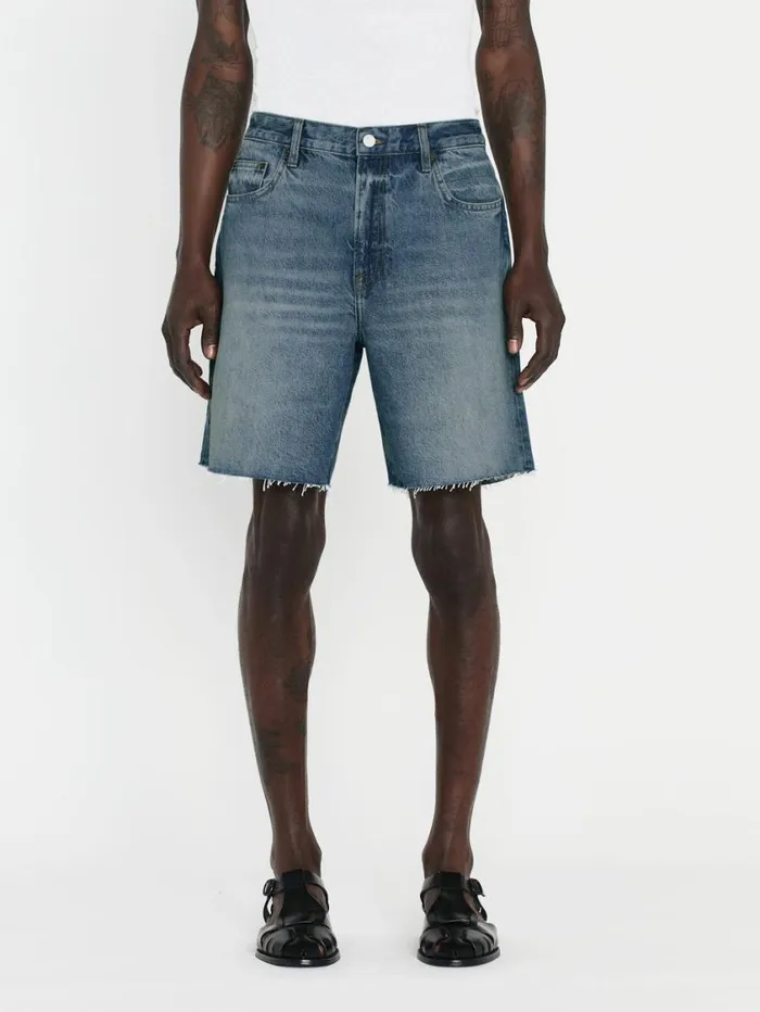 Men New Denim FRAME Vintage Denim Short 8212 Raywood Men New Denim FRAME Vintage Denim Short 8212 Raywood