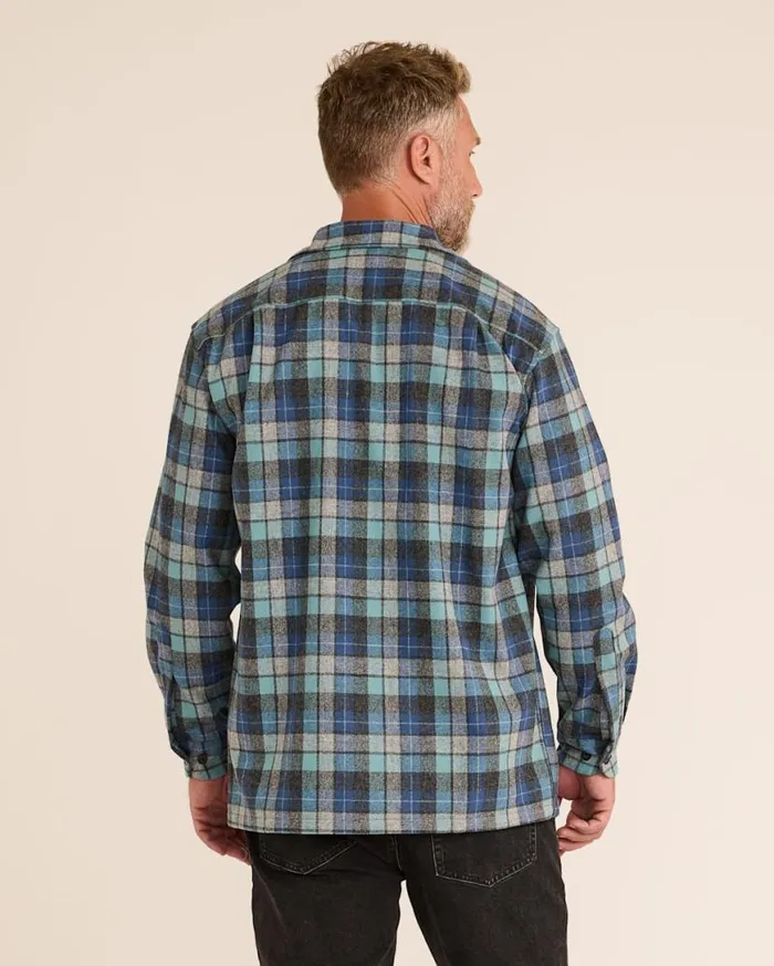 Men PLAID BOARD SHIRT Black Watch Tartan Pendleton Shirts