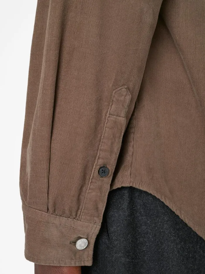 Men Shirts FRAME Double Pocket Micro Corduroy Shirt 8212 Mocha Men Shirts FRAME Double Pocket Micro Corduroy Shirt 8212 Mocha