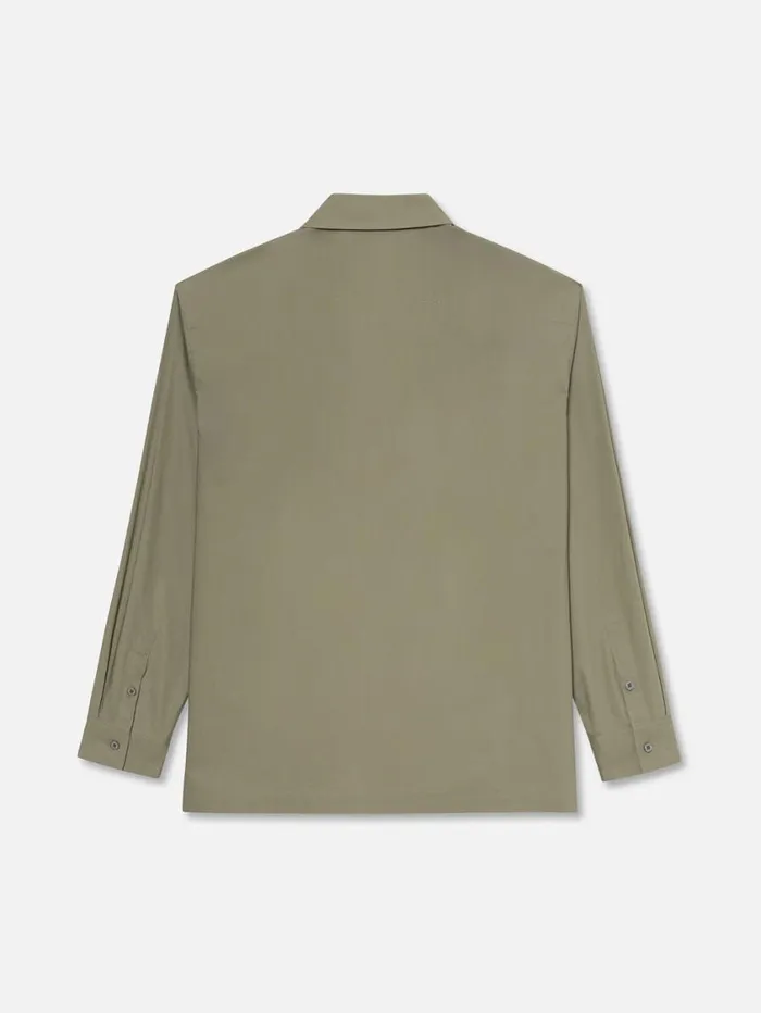 Men Shirts FRAME Military Shirt 8212 Dry Sage Men Shirts FRAME Military Shirt 8212 Dry Sage