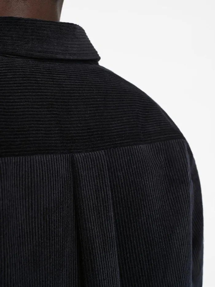 Men Shirts FRAME Wide Wale Corduroy Overshirt 8212 Noir Men Shirts FRAME Wide Wale Corduroy Overshirt 8212 Noir