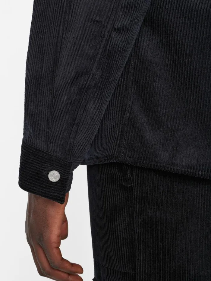 Men Shirts FRAME Wide Wale Corduroy Overshirt 8212 Noir Men Shirts FRAME Wide Wale Corduroy Overshirt 8212 Noir