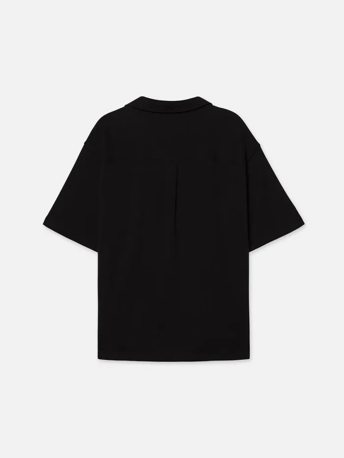 Men Tees FRAME Duo Fold Relaxed Shirt 8212 Black Men Tees FRAME Duo Fold Relaxed Shirt 8212 Black