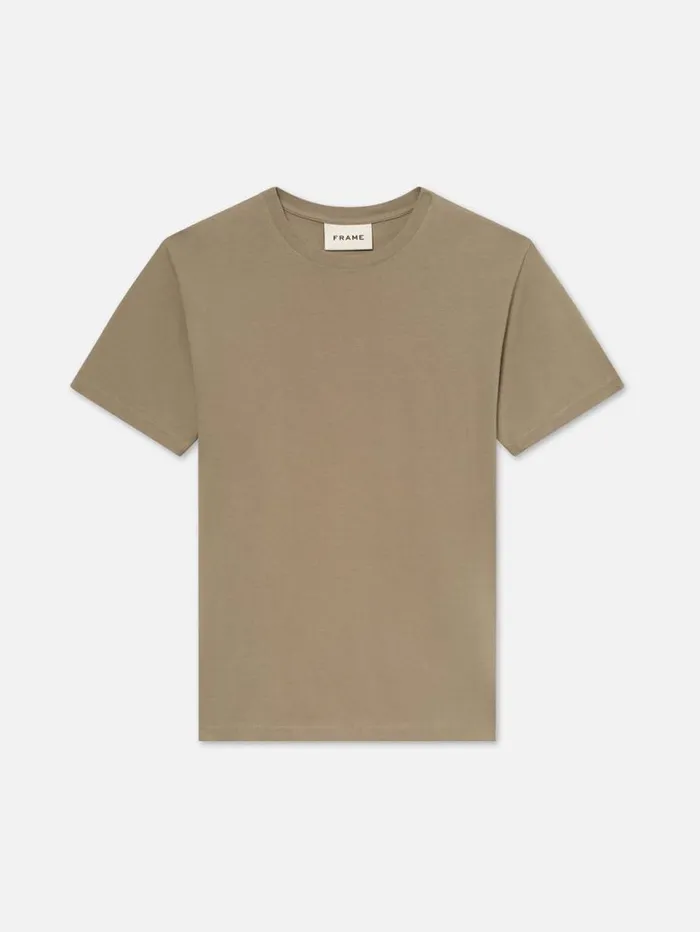Men Tees FRAME Logo Tee 8212 Dry Sage