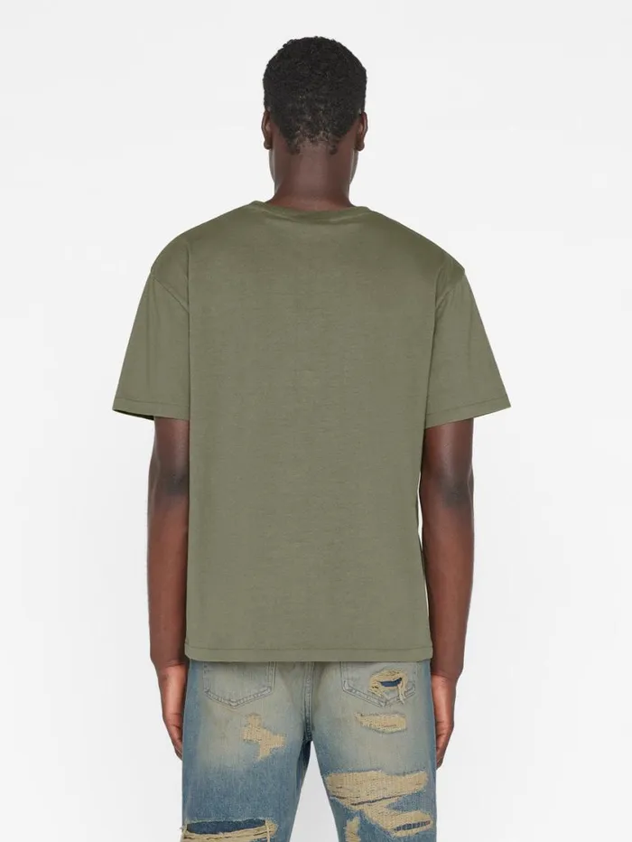 Men Tees FRAME Relaxed Vintage Washed Tee 8212 Washed Khaki Green Men Tees FRAME Relaxed Vintage Washed Tee 8212 Washed Khaki Green