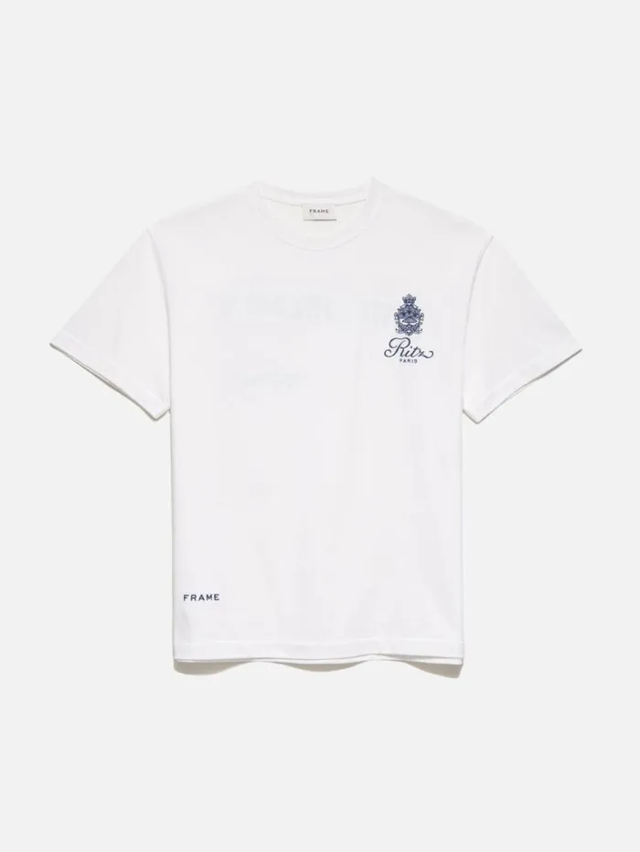 Men Tees FRAME Ritz Men039s Tee 8212 Blanc
