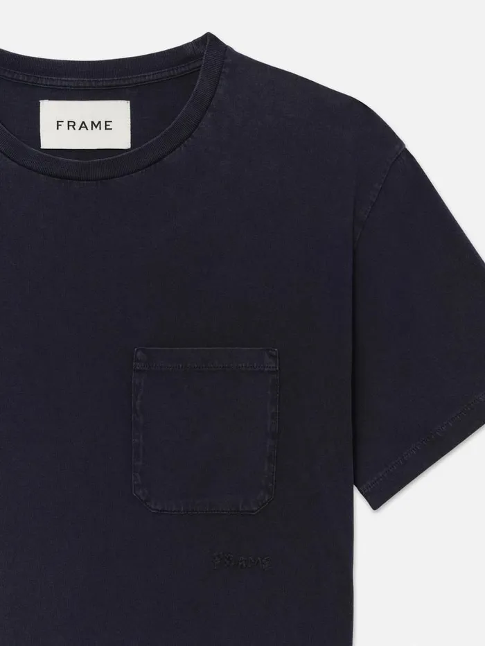 Men Tees FRAME Vintage Tee 8212 Vintage Midnight Blue Men Tees FRAME Vintage Tee 8212 Vintage Midnight Blue