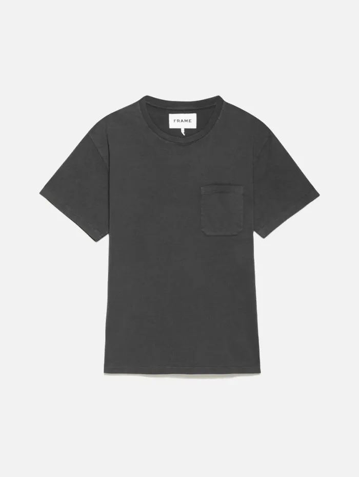 Men Tees FRAME Vintage Tee 8212 Vintage Off Black