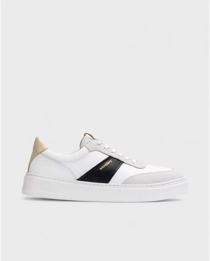 Men White ELVIS Sneakers Wonders Casual Shoes