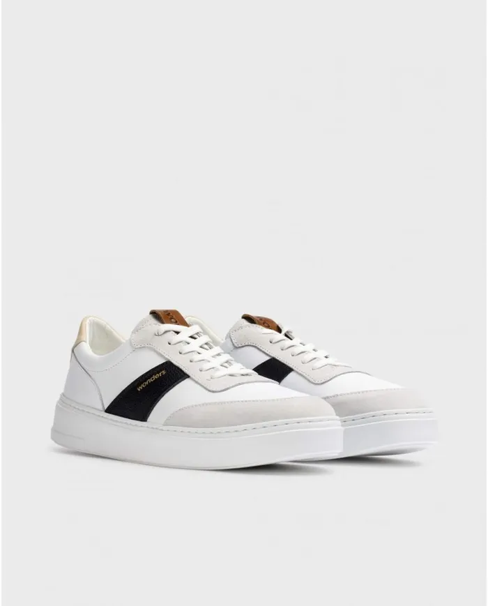 Men White ELVIS Sneakers Wonders Casual Shoes Men White ELVIS Sneakers Wonders Casual Shoes