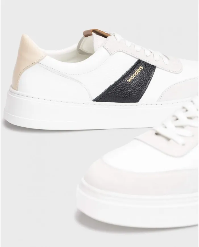 Men White ELVIS Sneakers Wonders Casual Shoes Men White ELVIS Sneakers Wonders Casual Shoes
