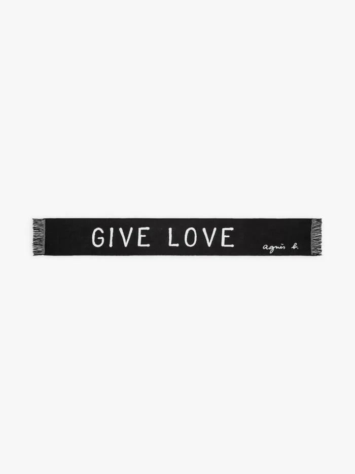 MenWomen Agns B Scarves Give Love Scarf