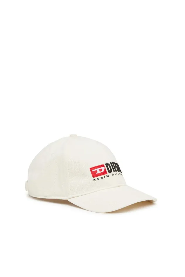 MenWomen Diesel Caps Hats and Scarves CORRYDIVWASH White