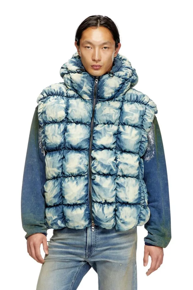 MenWomen Diesel Jackets WTHYS Blue