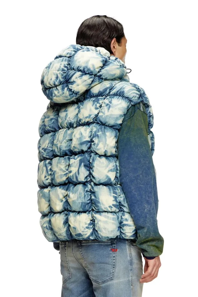 MenWomen Diesel Jackets WTHYS Blue