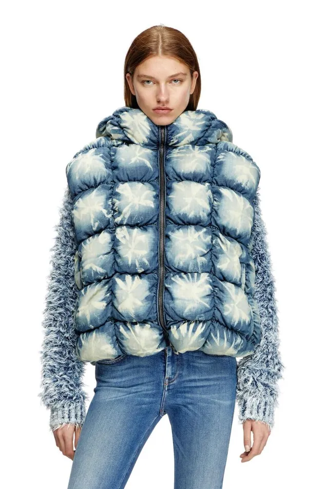 MenWomen Diesel Jackets WTHYS Blue