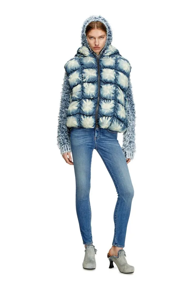 MenWomen Diesel Jackets WTHYS Blue