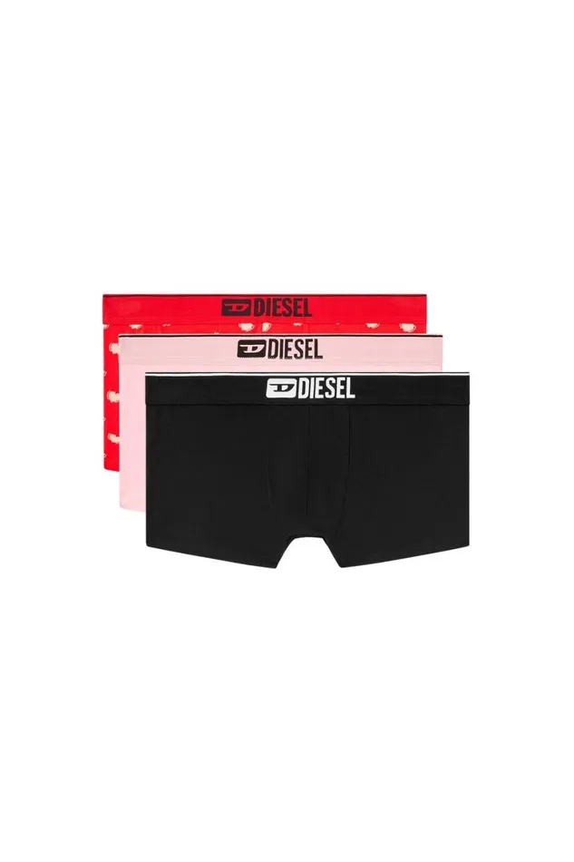 MenWomen Diesel Underwear DAMIENGFT3PACK Blackred MenWomen Diesel Underwear DAMIENGFT3PACK Blackred