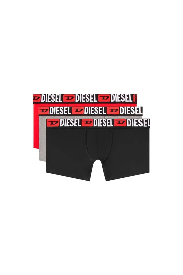 MenWomen Diesel Underwear MAXDCORE3PACK Greyred MenWomen Diesel Underwear MAXDCORE3PACK Greyred