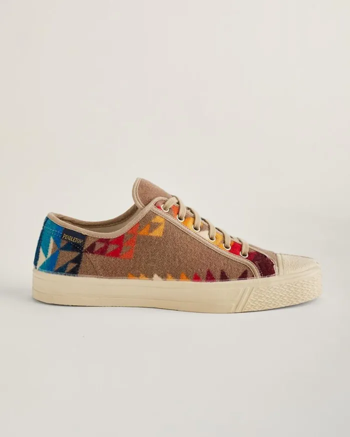 MenWomen US RUBBER CO X PENDLETON PILOT ROCK LOW TOPS Tan Pendleton Shoes and Sandals