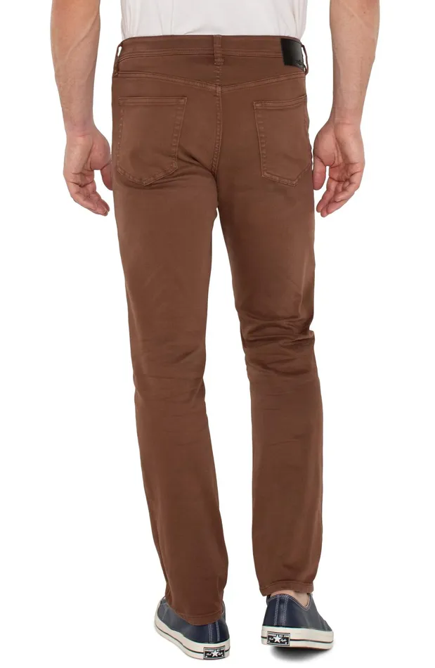 Mens Liverpool Los Angeles Jeans KINGSTON MODERN STRAIGHT COLORED DENIM Nutmeg