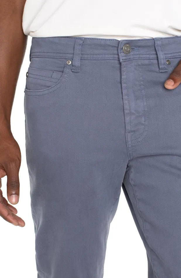 Mens Liverpool Los Angeles Jeans KINGSTON MODERN STRAIGHT COLORED DENIM Slate Blue