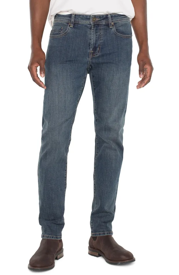 Mens Liverpool Los Angeles Jeans KINGSTON MODERN STRAIGHT CROSSHATCH COOLMAX Wrightwood Mens Liverpool Los Angeles Jeans KINGSTON MODERN STRAIGHT CROSSHATCH COOLMAX Wrightwood