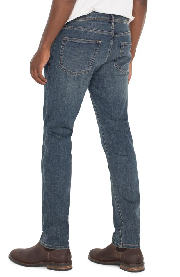 Mens Liverpool Los Angeles Jeans KINGSTON MODERN STRAIGHT CROSSHATCH COOLMAX Wrightwood