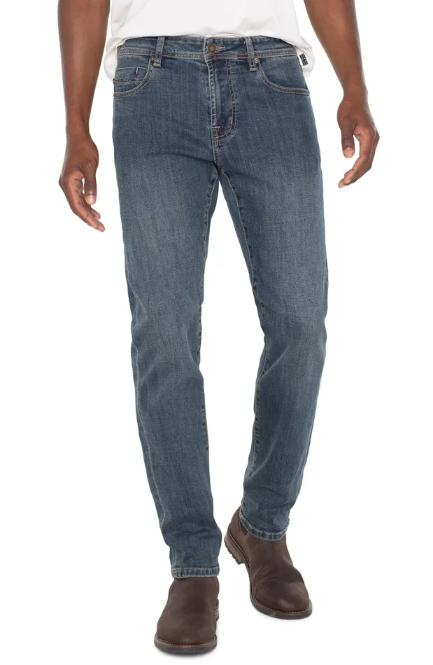 Mens Liverpool Los Angeles Jeans KINGSTON MODERN STRAIGHT CROSSHATCH COOLMAX Wrightwood